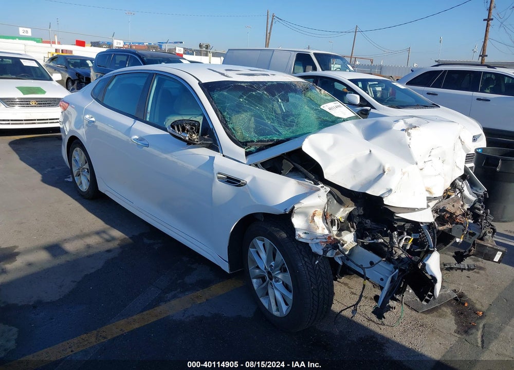 2018 KIA OPTIMA LX VIN: 5XXGT4L36JG253374