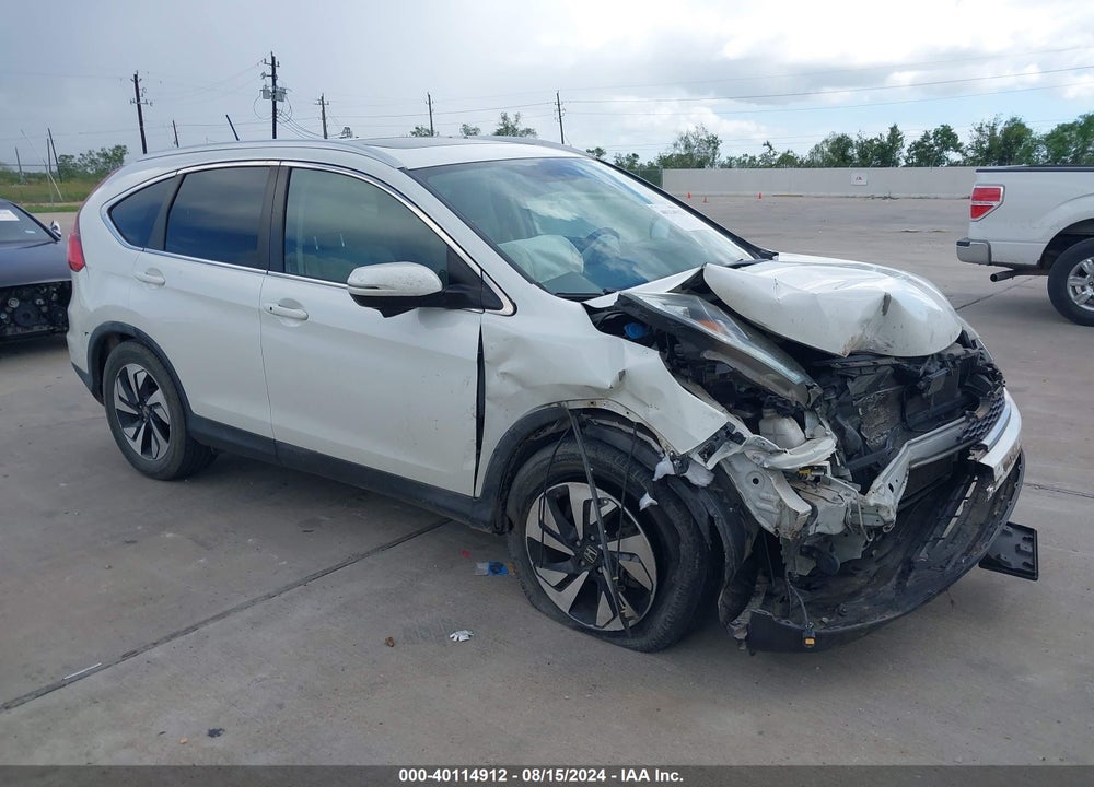 2015 HONDA CR-V TOURING VIN: 5J6RM4H93FL127137