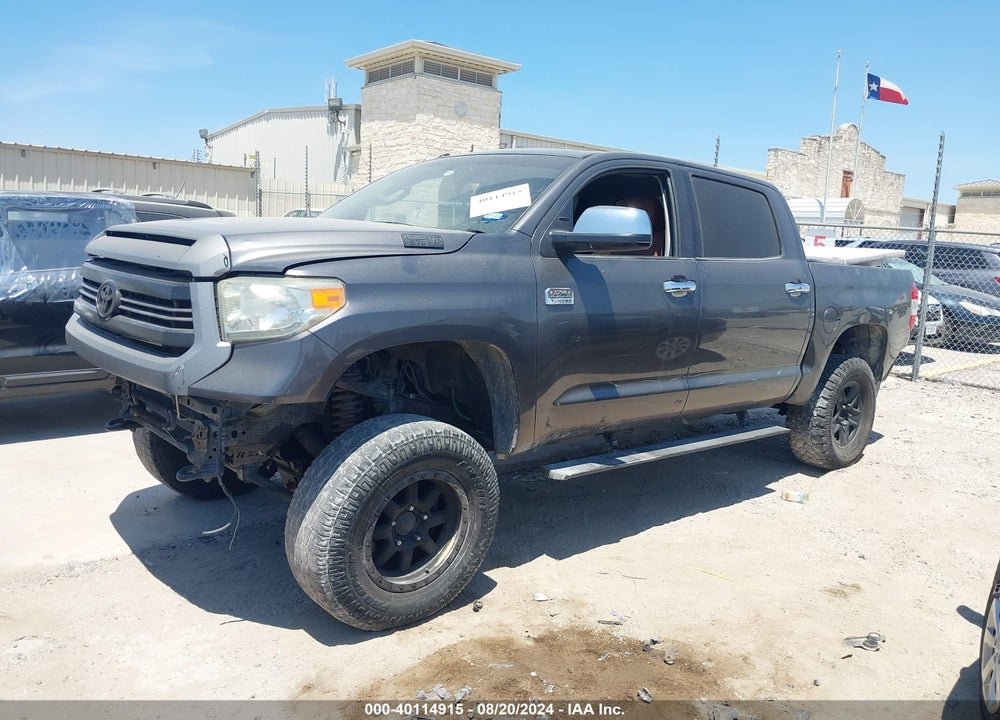 2014 TOYOTA TUNDRA 1794 5.7L V8 VIN: 5TFAW5F16EX357567