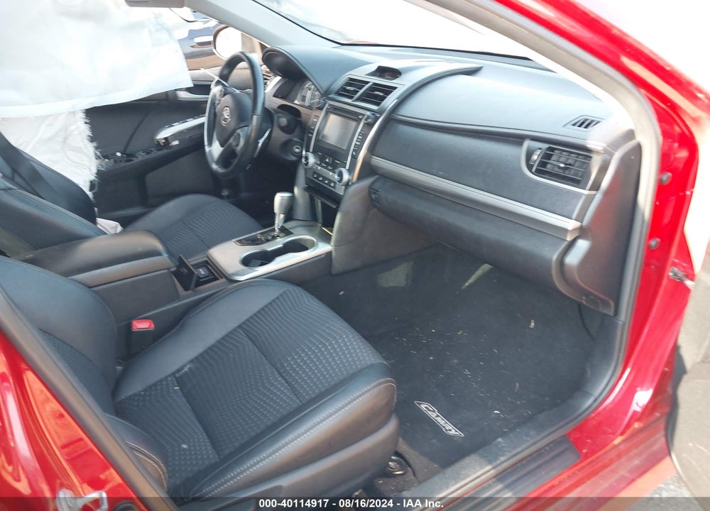 2014 TOYOTA CAMRY SE VIN: 4T1BF1FK8EU824748