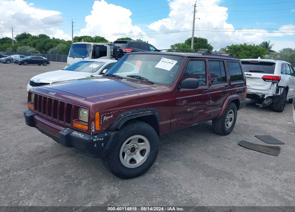 2000 JEEP CHEROKEE SPORT VIN: 1J4FT48S8YL249505