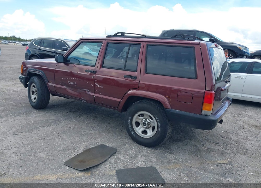 2000 JEEP CHEROKEE SPORT VIN: 1J4FT48S8YL249505