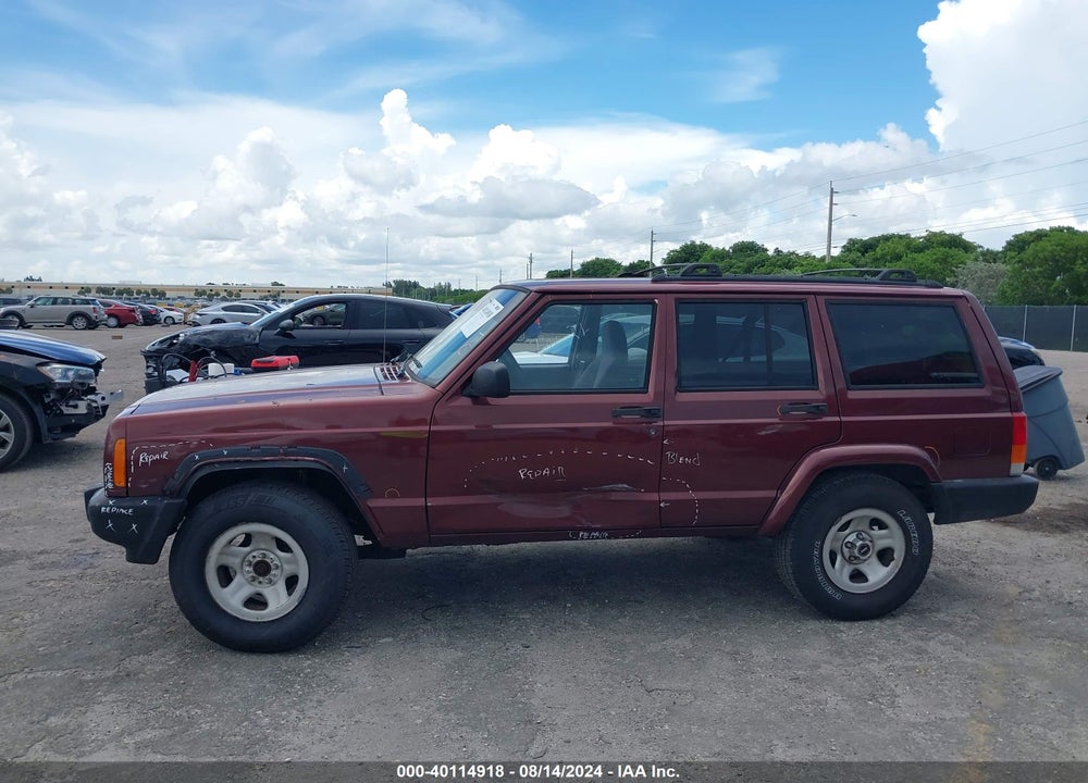2000 JEEP CHEROKEE SPORT VIN: 1J4FT48S8YL249505