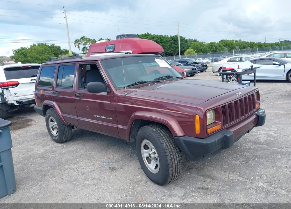 2000 JEEP CHEROKEE SPORT VIN: 1J4FT48S8YL249505