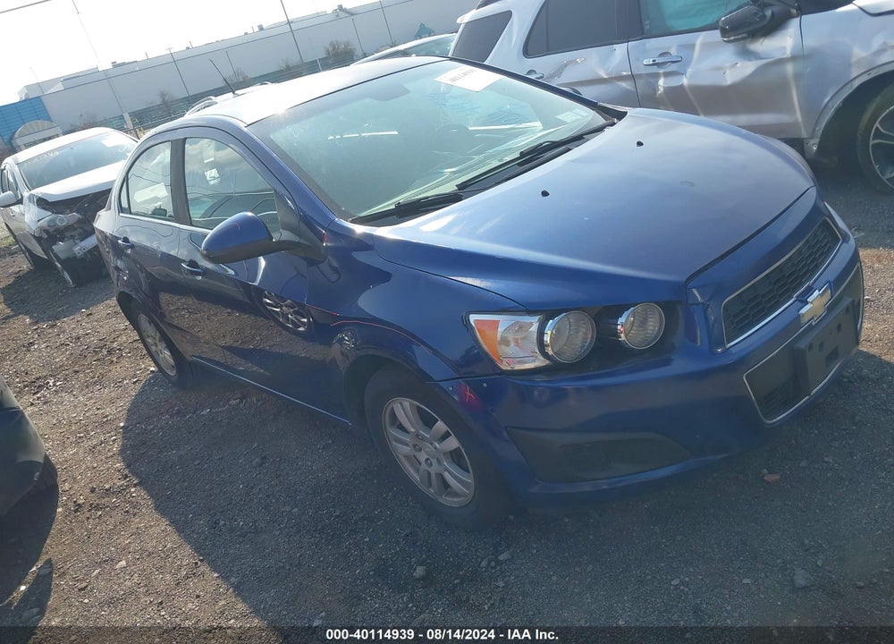 2012 CHEVROLET SONIC 2LT VIN: 1G1JC5SH5C4193179