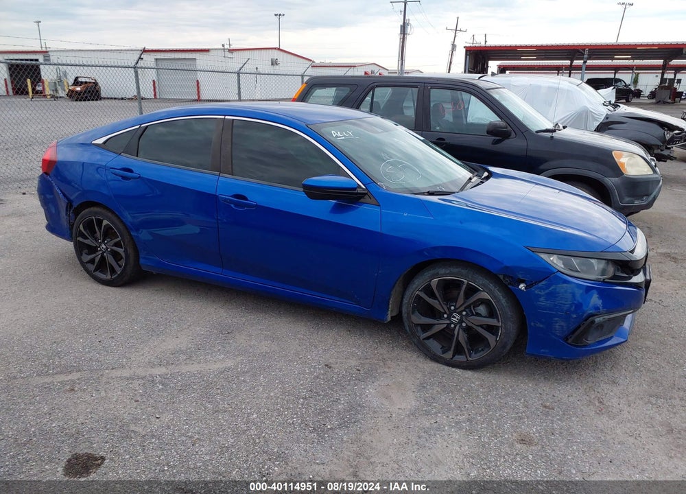 2020 HONDA CIVIC SPORT VIN: 19XFC2F86LE012420
