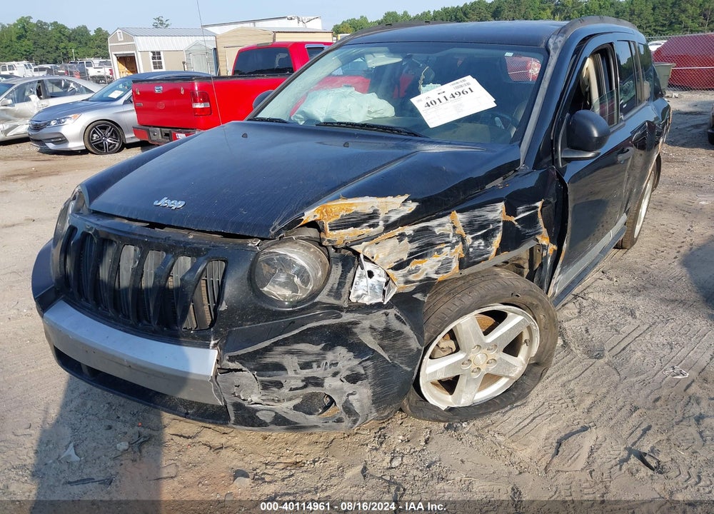 2007 JEEP COMPASS LIMITED VIN: 1J8FT57W87D432307
