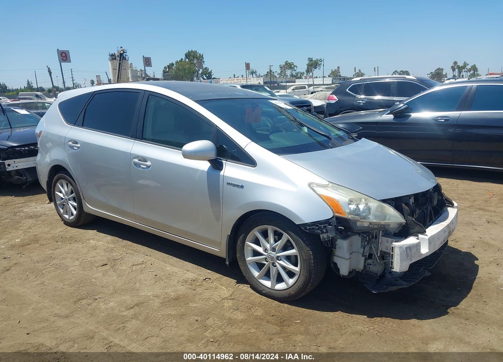 2013 TOYOTA PRIUS V FIVE VIN: JTDZN3EU4D3263490