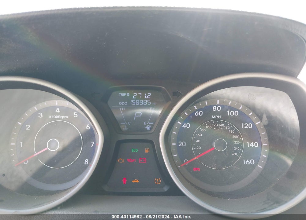 2013 HYUNDAI ELANTRA SE VIN: KMHDH6AE0DU018127