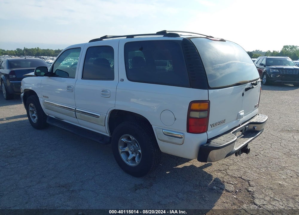 2001 GMC YUKON SLT VIN: 1GKEK13T71R154864