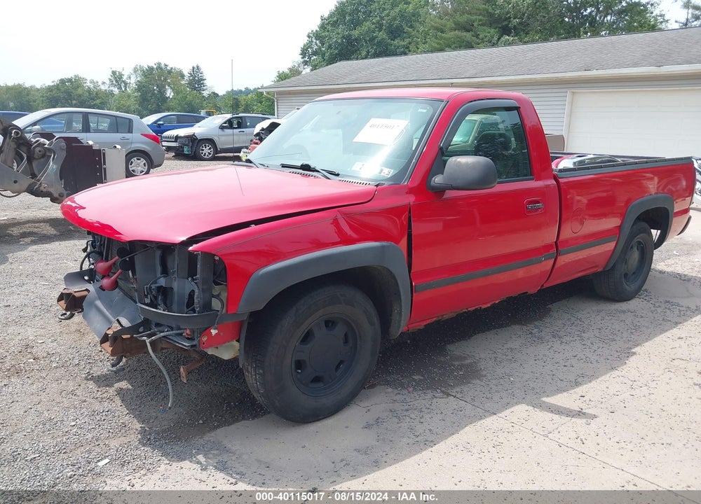 2004 GMC SIERRA 1500 WORK TRUCK VIN: 1GTEC14X24Z147688