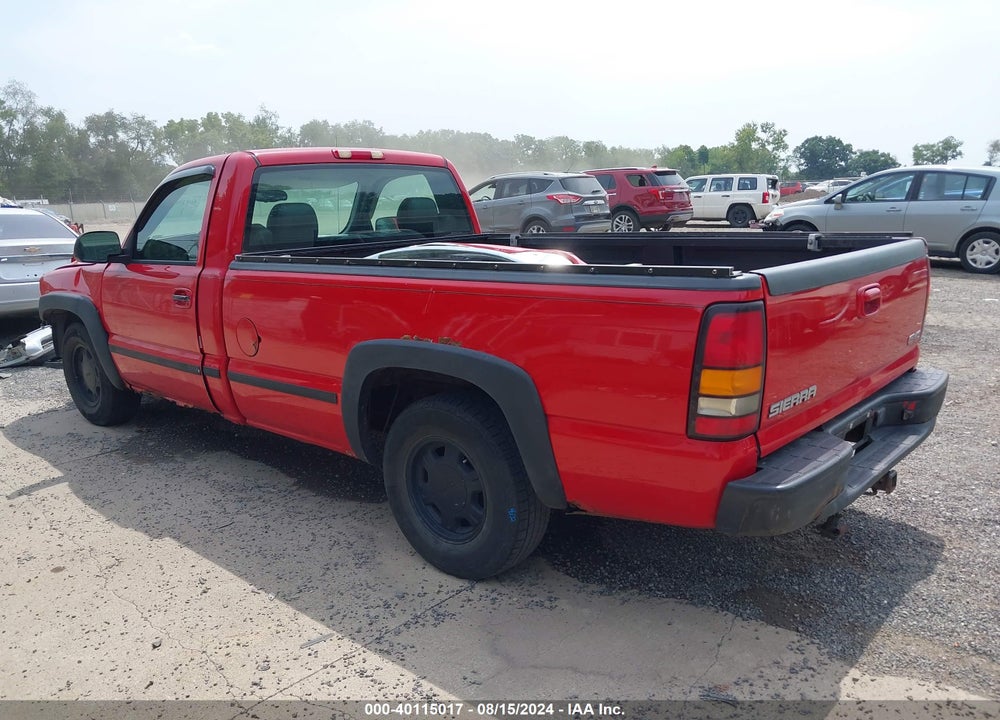 2004 GMC SIERRA 1500 WORK TRUCK VIN: 1GTEC14X24Z147688