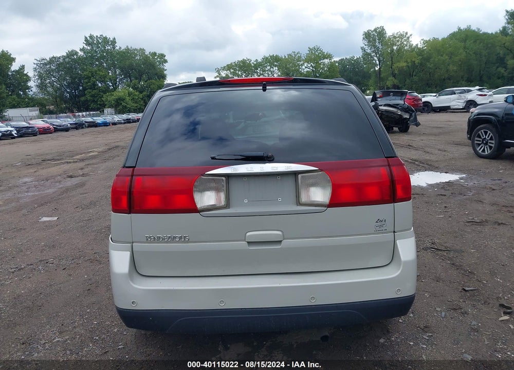 2007 BUICK RENDEZVOUS CX VIN: 3G5DA03L07S502912