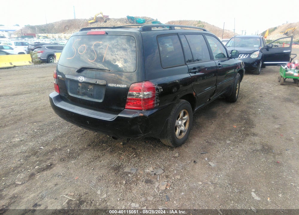 2006 TOYOTA HIGHLANDER VIN: JTEGD21A560153984