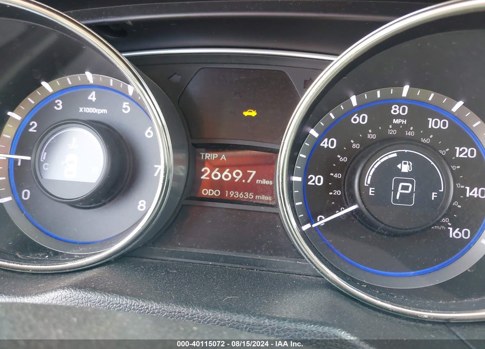 2011 HYUNDAI SONATA LIMITED VIN: 5NPEC4AC9BH125534