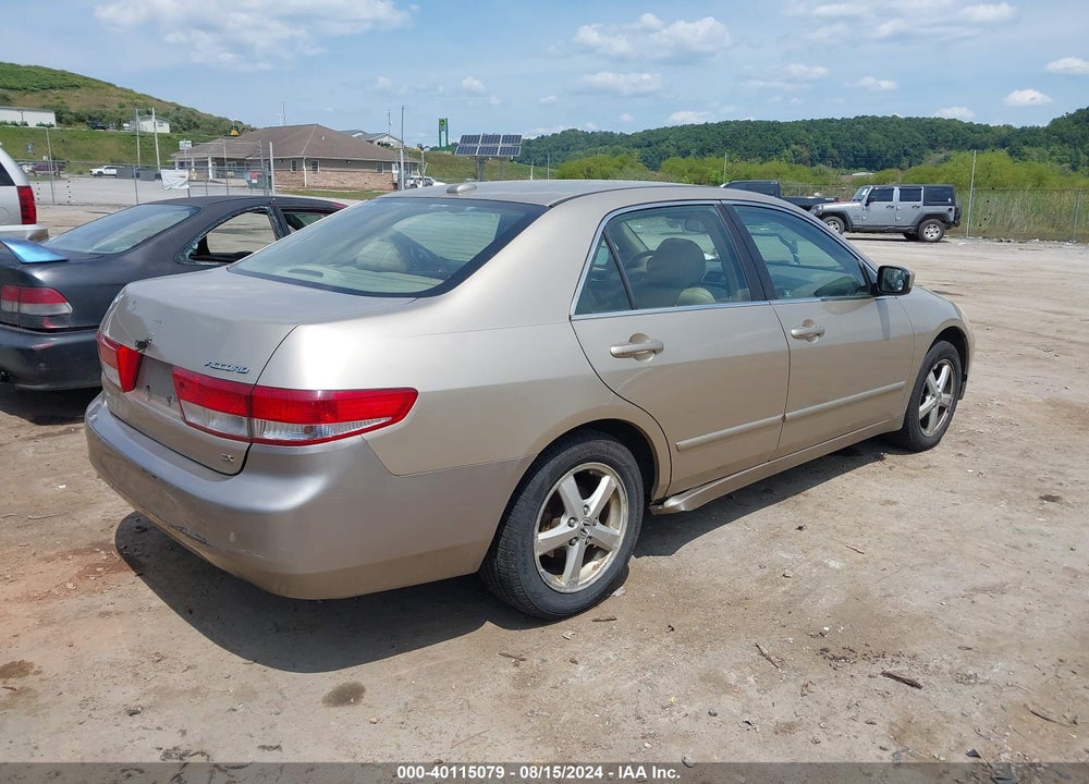 2004 HONDA ACCORD 2.4 EX VIN: 1HGCM56844A063325