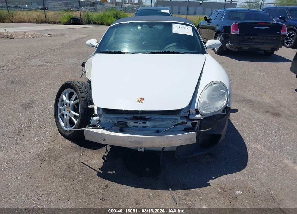 2007 PORSCHE BOXSTER VIN: WP0CA29877U710241