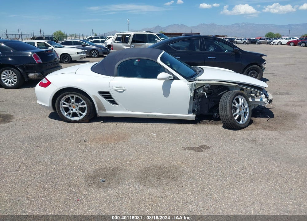 2007 PORSCHE BOXSTER VIN: WP0CA29877U710241