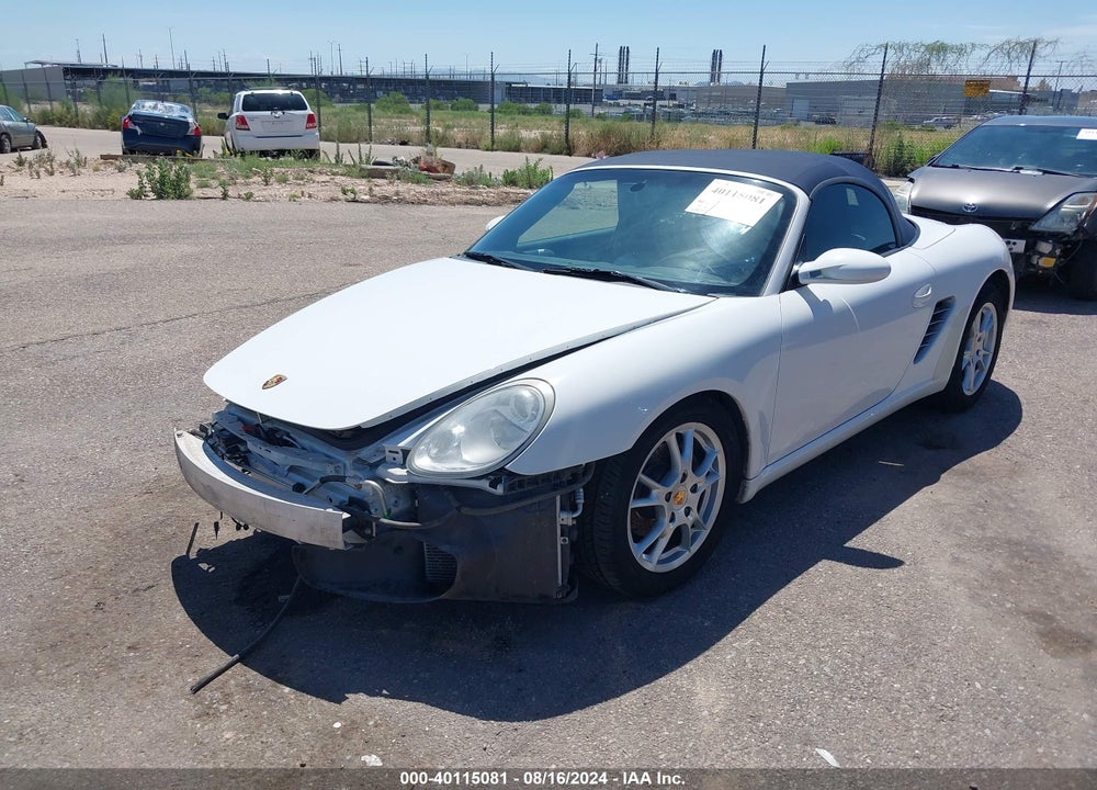 2007 PORSCHE BOXSTER VIN: WP0CA29877U710241