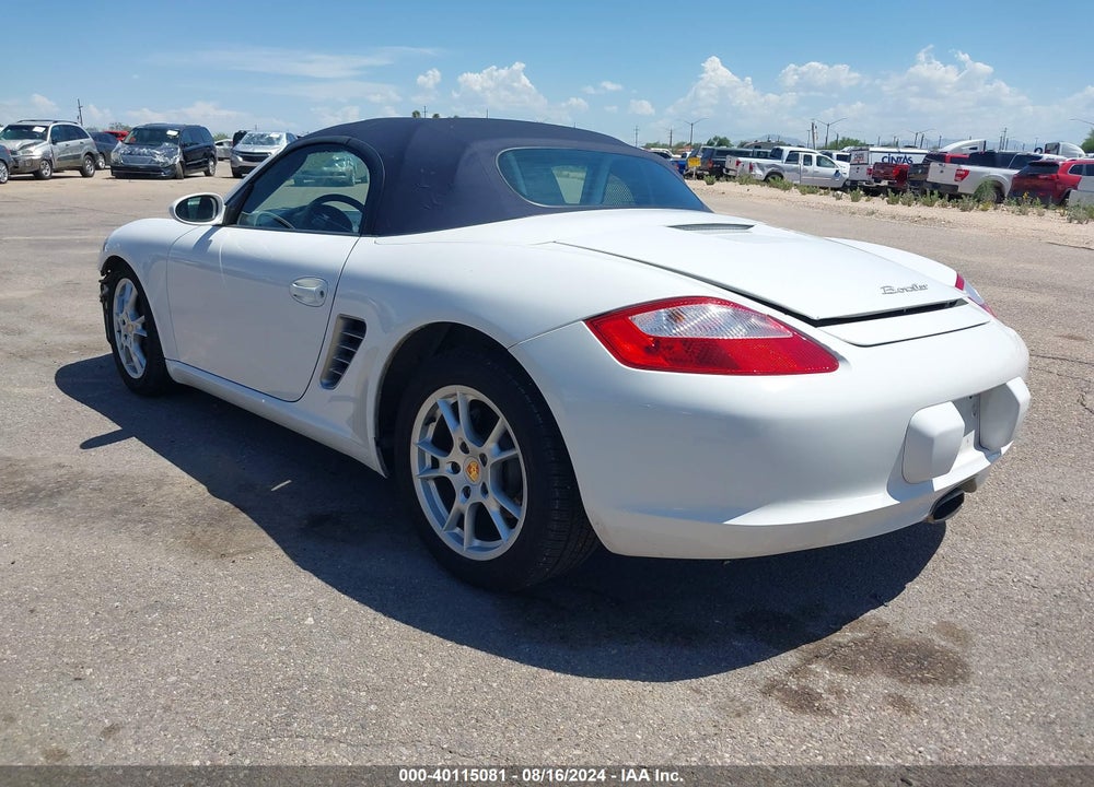 2007 PORSCHE BOXSTER VIN: WP0CA29877U710241