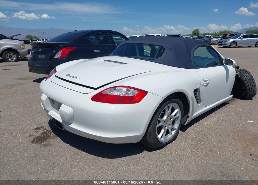 2007 PORSCHE BOXSTER VIN: WP0CA29877U710241