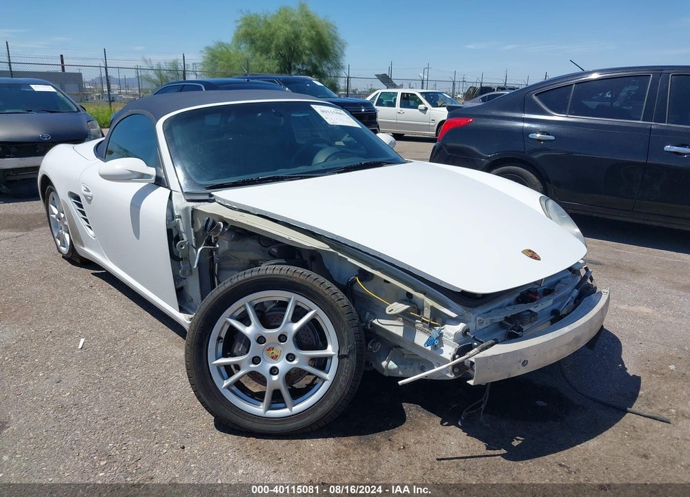 2007 PORSCHE BOXSTER VIN: WP0CA29877U710241