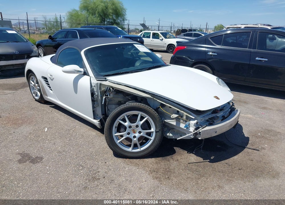 2007 PORSCHE BOXSTER VIN: WP0CA29877U710241