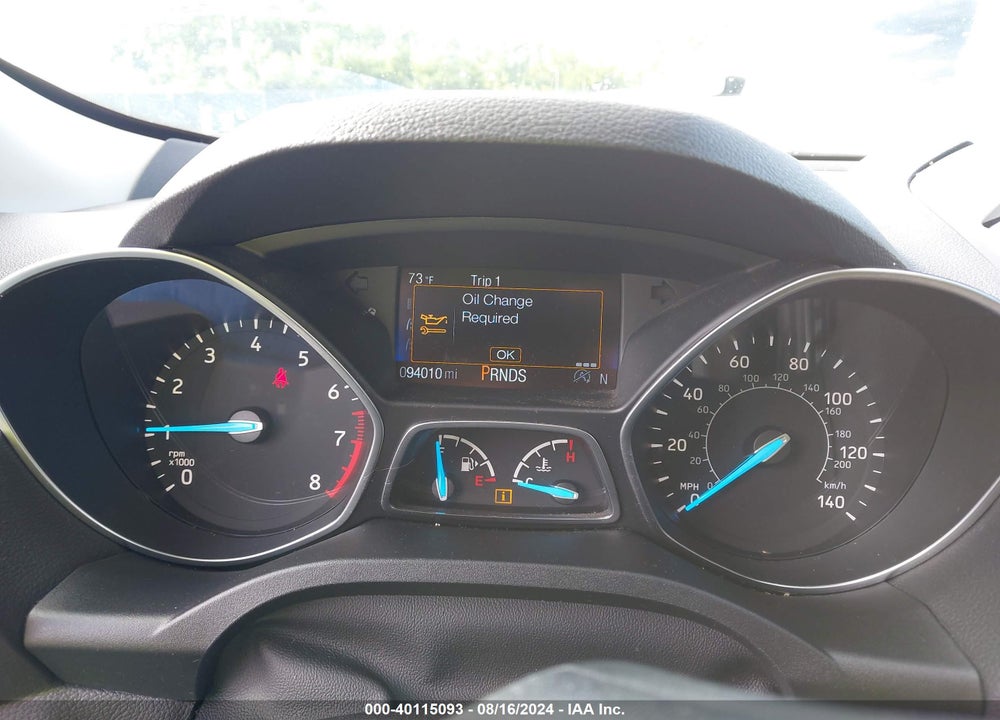 2017 FORD ESCAPE SE VIN: 1FMCU9G90HUA49094