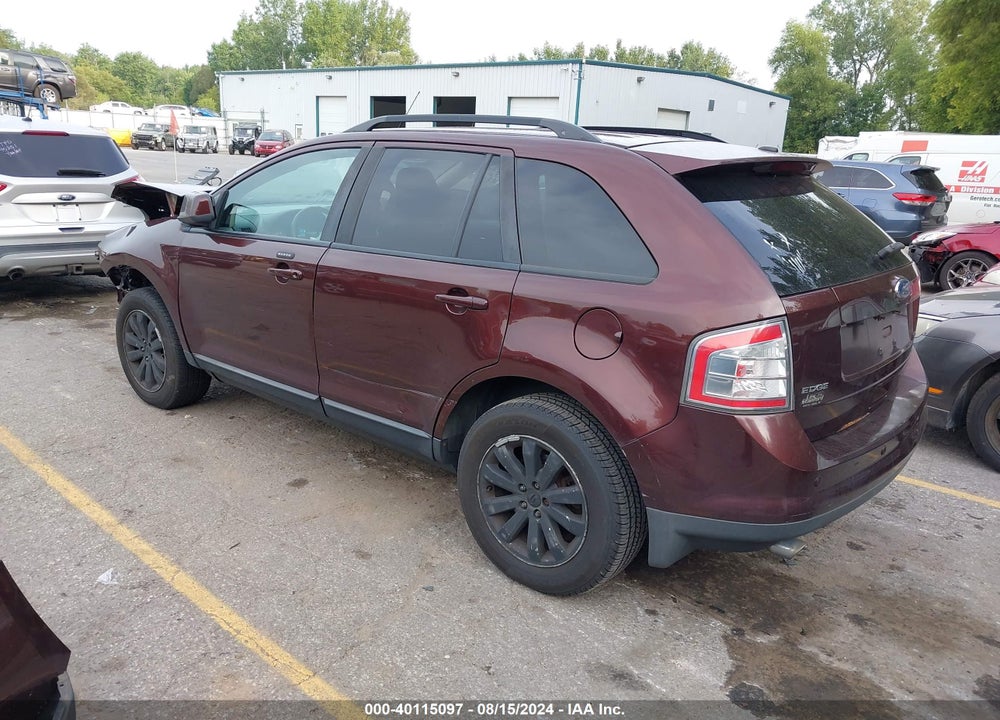 2009 FORD EDGE SEL VIN: 2FMDK38C39BA41208