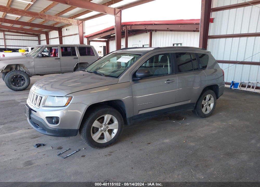 2014 JEEP COMPASS SPORT VIN: 1C4NJDBB8ED863539