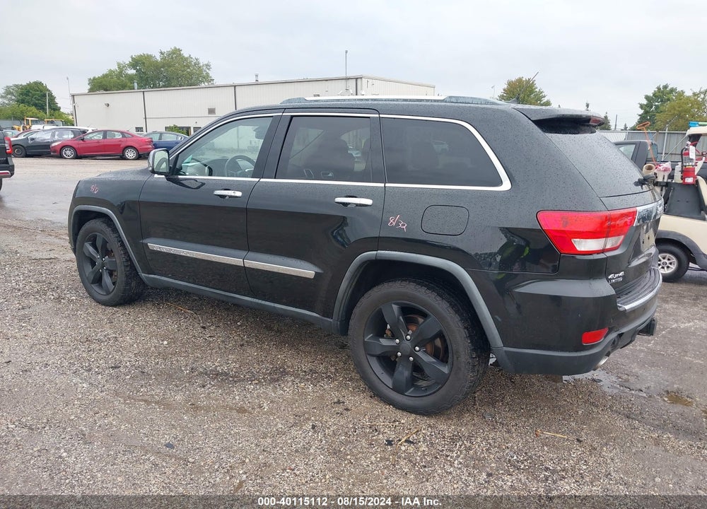 2011 JEEP GRAND CHEROKEE LIMITED VIN: 1J4RR5GT7BC608040