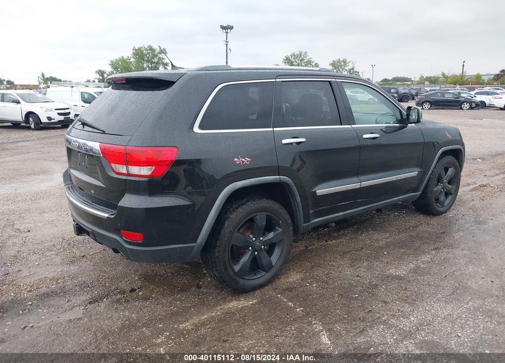 2011 JEEP GRAND CHEROKEE LIMITED VIN: 1J4RR5GT7BC608040