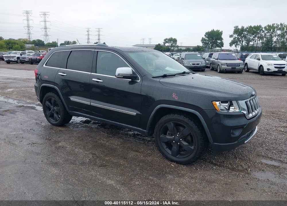 2011 JEEP GRAND CHEROKEE LIMITED VIN: 1J4RR5GT7BC608040