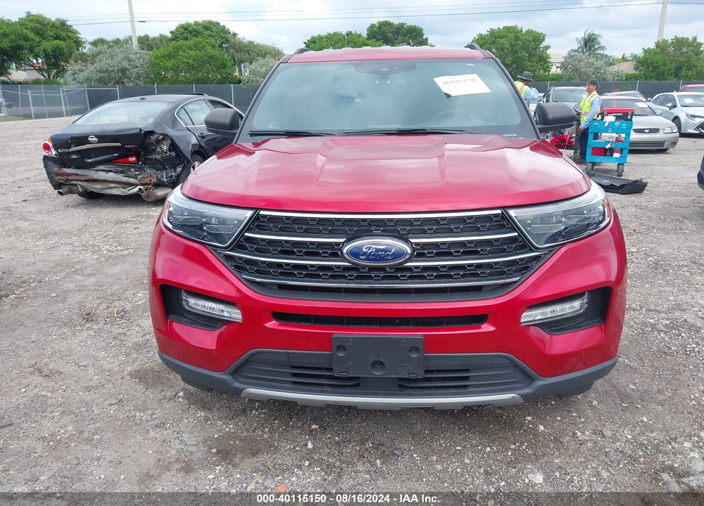 2020 FORD EXPLORER XLT VIN: 1FMSK8DH9LGC39555