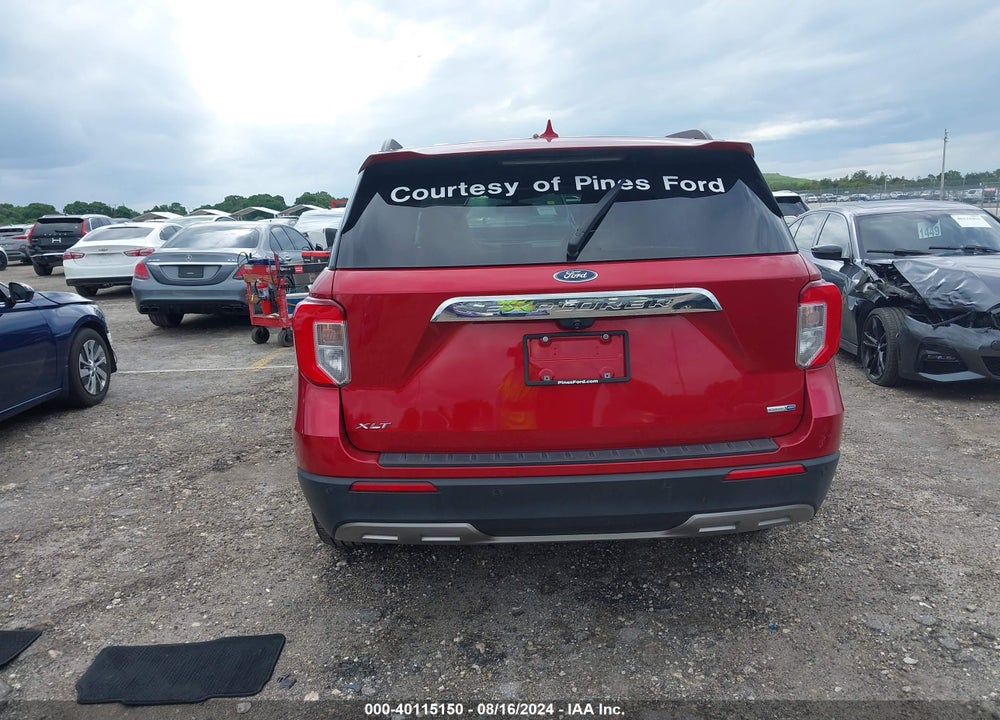 2020 FORD EXPLORER XLT VIN: 1FMSK8DH9LGC39555