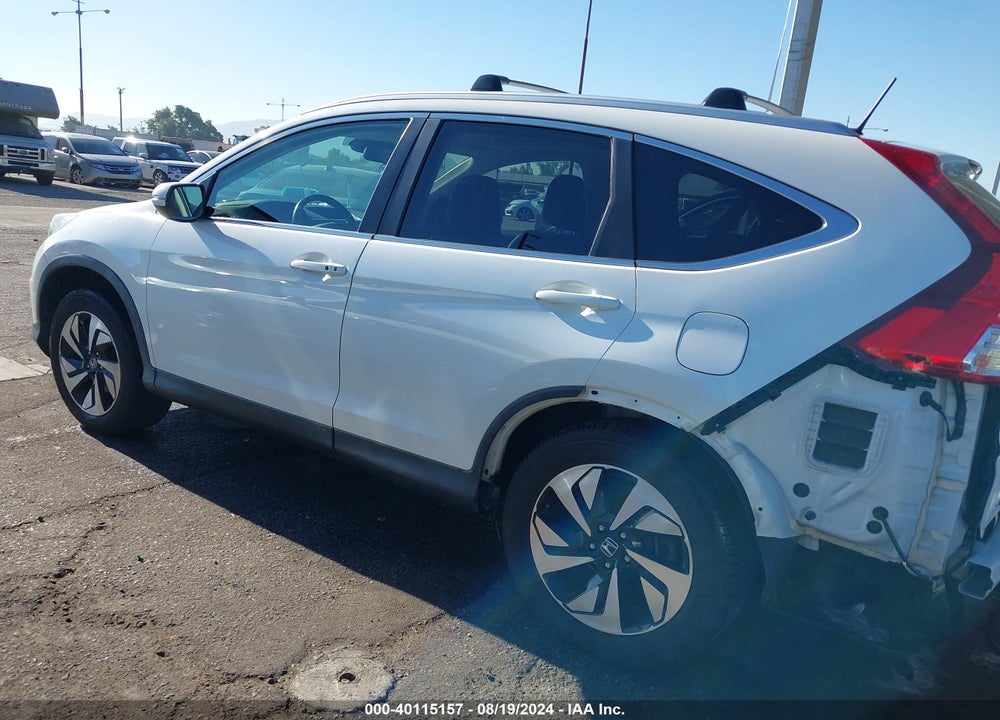 2016 HONDA CR-V TOURING VIN: 5J6RM4H92GL055042