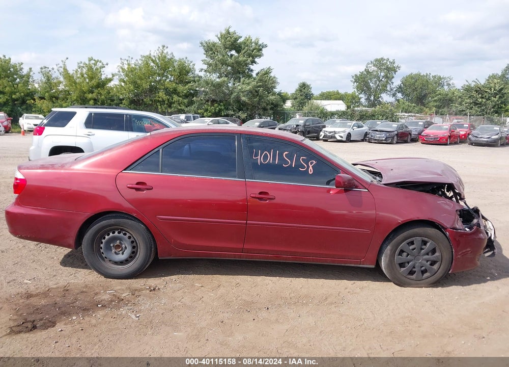 2005 TOYOTA CAMRY VIN: 4T1BE30K55U102497