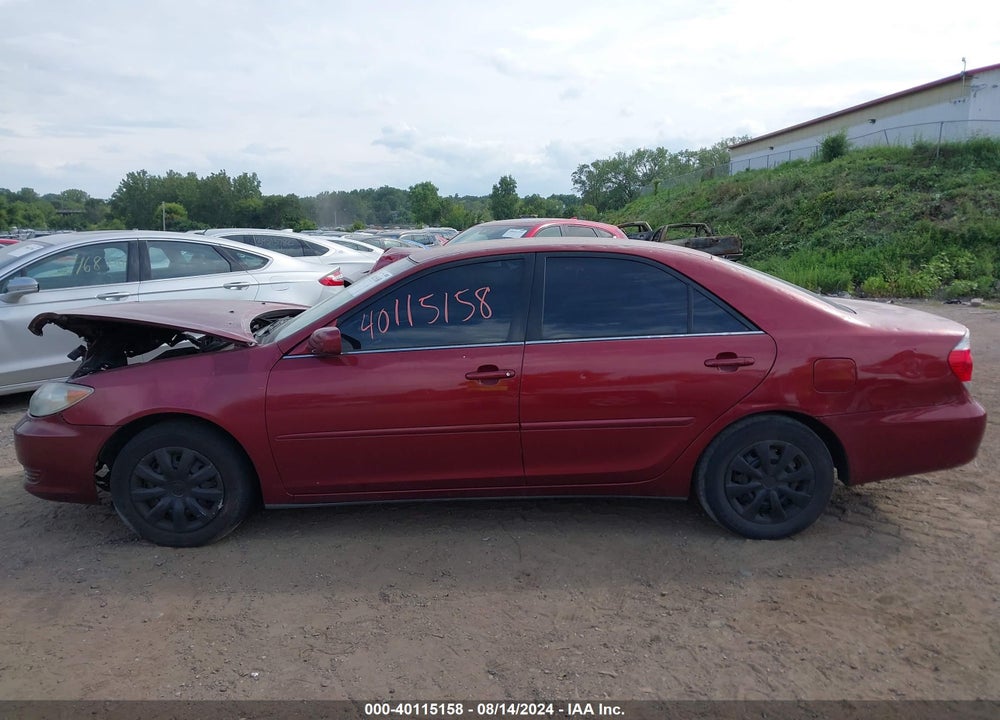 2005 TOYOTA CAMRY VIN: 4T1BE30K55U102497