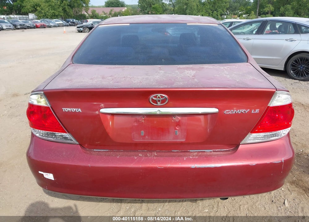 2005 TOYOTA CAMRY VIN: 4T1BE30K55U102497