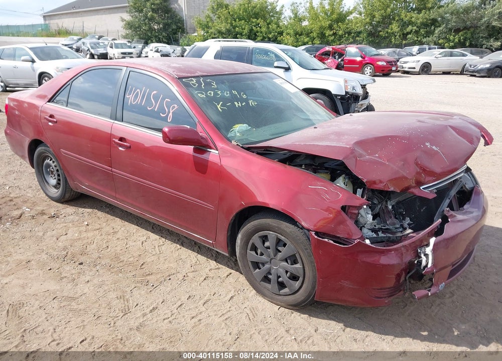 2005 TOYOTA CAMRY VIN: 4T1BE30K55U102497