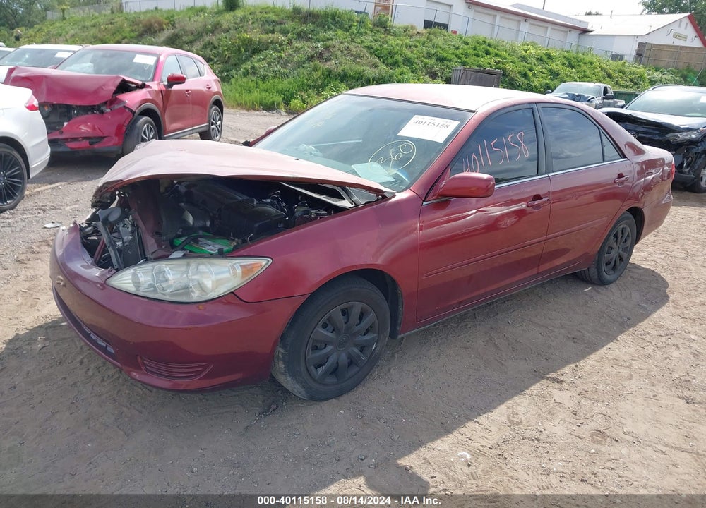 2005 TOYOTA CAMRY VIN: 4T1BE30K55U102497