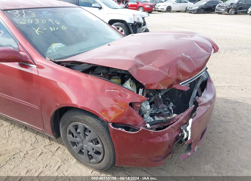 2005 TOYOTA CAMRY VIN: 4T1BE30K55U102497