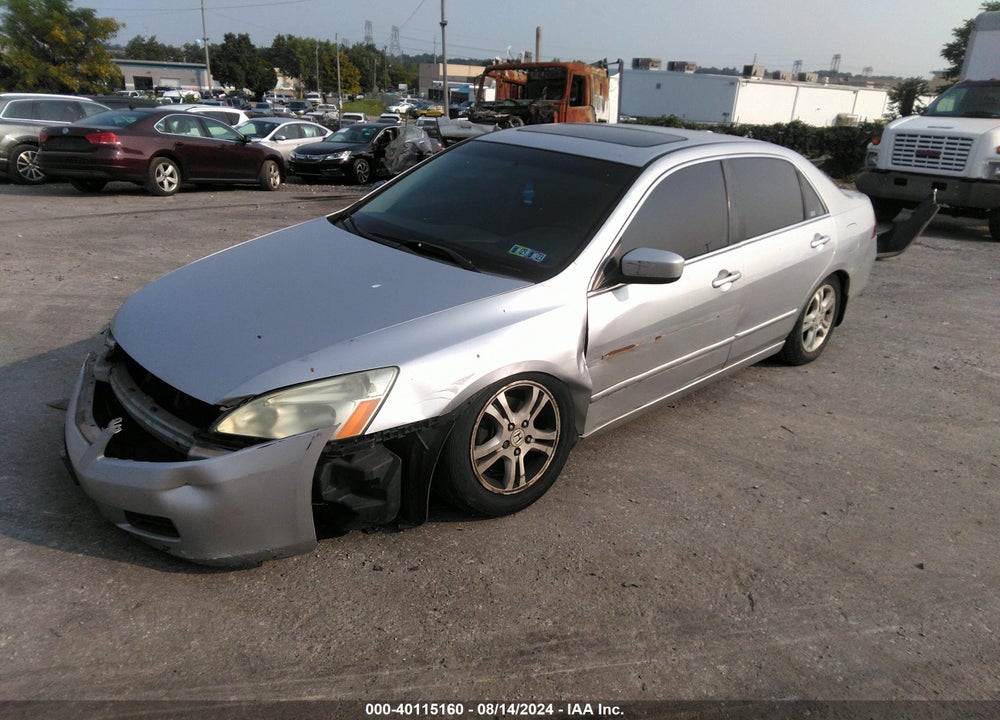 2007 HONDA ACCORD 2.4 EX VIN: 1HGCM56867A156433
