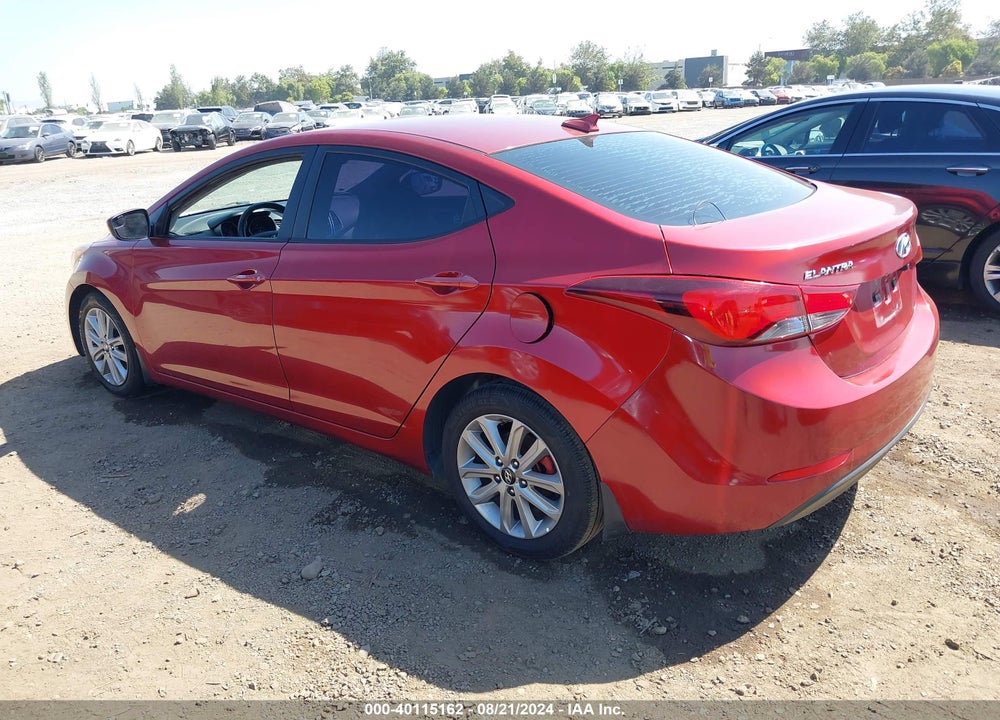 2016 HYUNDAI ELANTRA SE VIN: 5NPDH4AE1GH692438