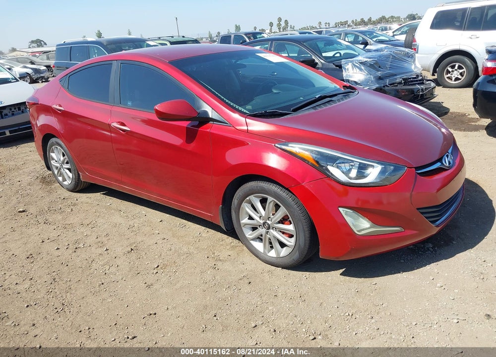 2016 HYUNDAI ELANTRA SE VIN: 5NPDH4AE1GH692438