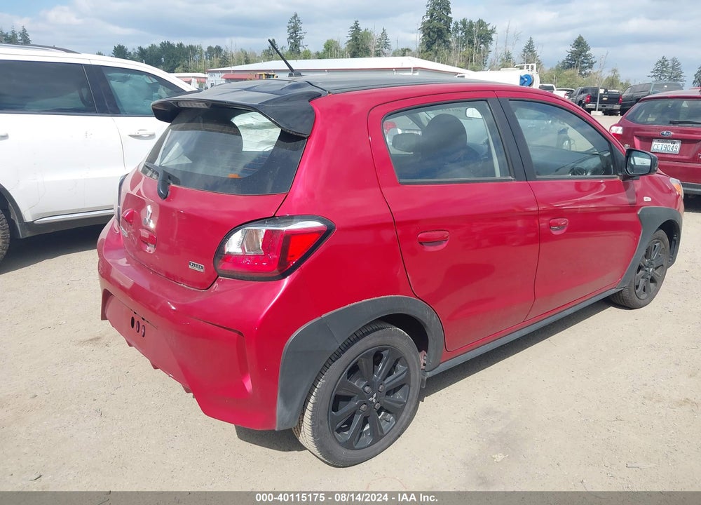 2023 MITSUBISHI MIRAGE BLACK EDITION/RALLIART/SE VIN: ML32AWHJ3PH002667