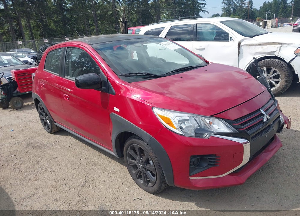 2023 MITSUBISHI MIRAGE BLACK EDITION/RALLIART/SE VIN: ML32AWHJ3PH002667