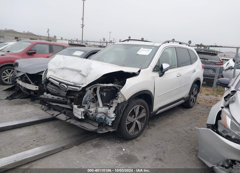 2019 SUBARU FORESTER TOURING VIN: JF2SKAWC1KH592444