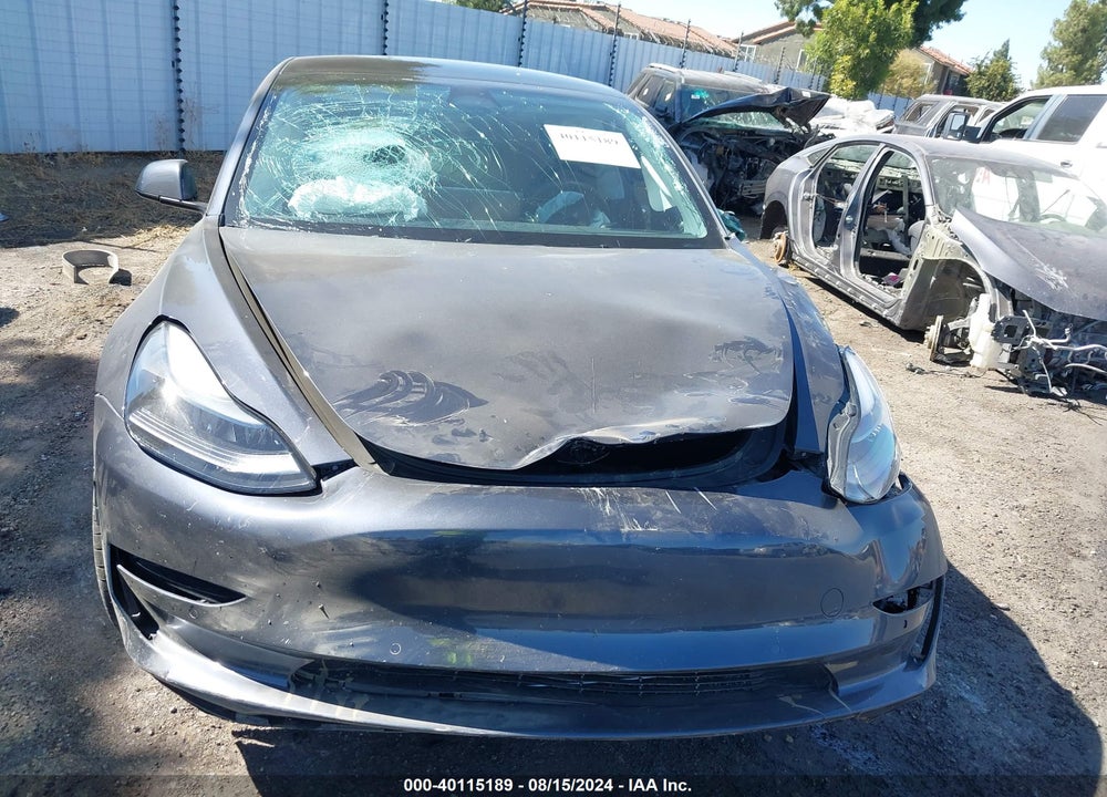 2022 TESLA MODEL 3 PERFORMANCE DUAL MOTOR ALL-WHEEL DRIVE VIN: 5YJ3E1EC8NF127806