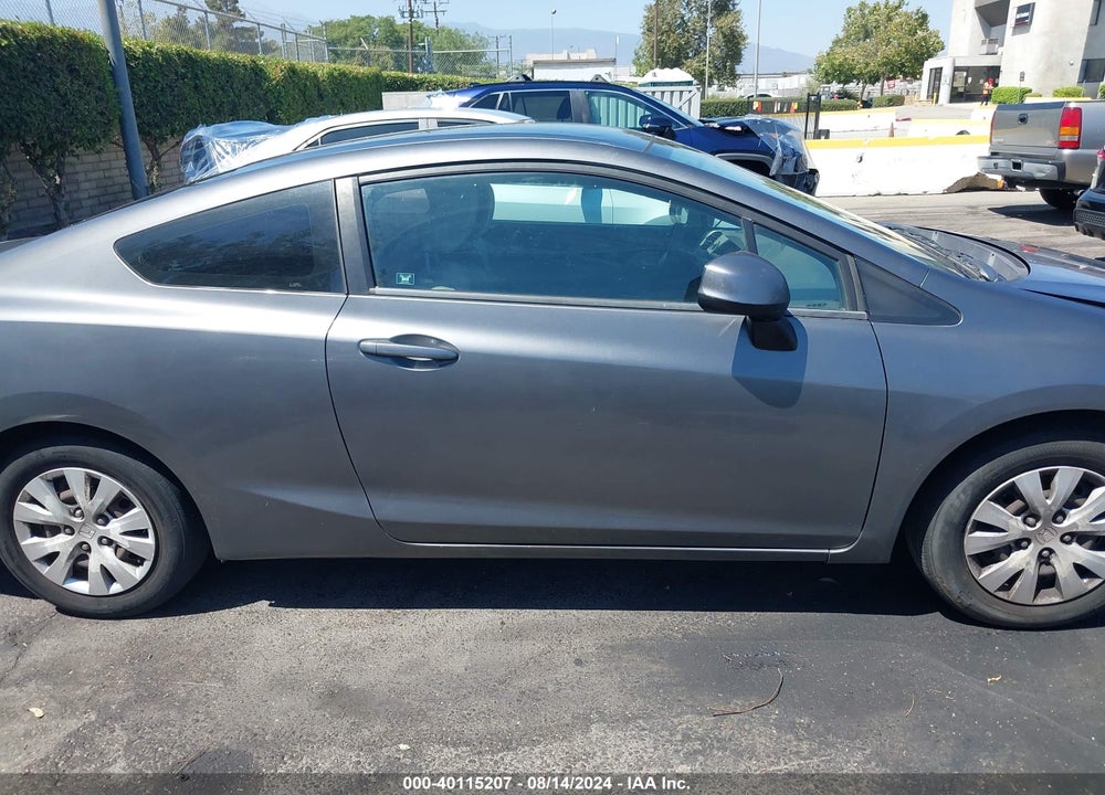 2012 HONDA CIVIC LX VIN: 2HGFG3B54CH518503